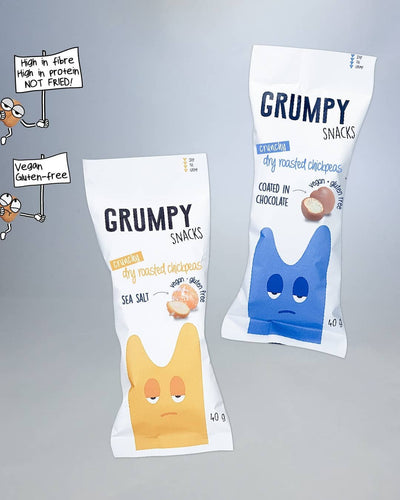 Grumpy Roast Chickpeas Duo