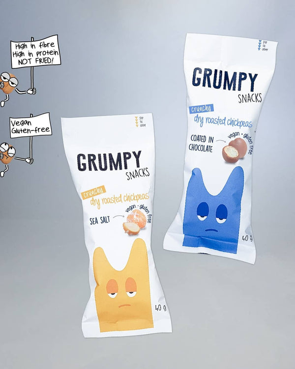 Grumpy Roast Chickpeas Duo